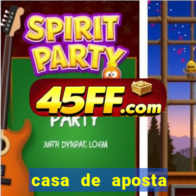 casa de aposta para menor